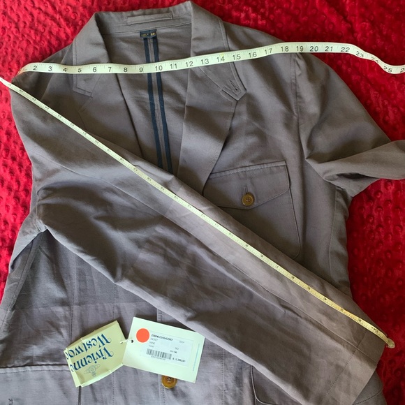 Vivienne Westwood MAN Men's Weighted Weave Blazer size 56 - Picture 10 of 16